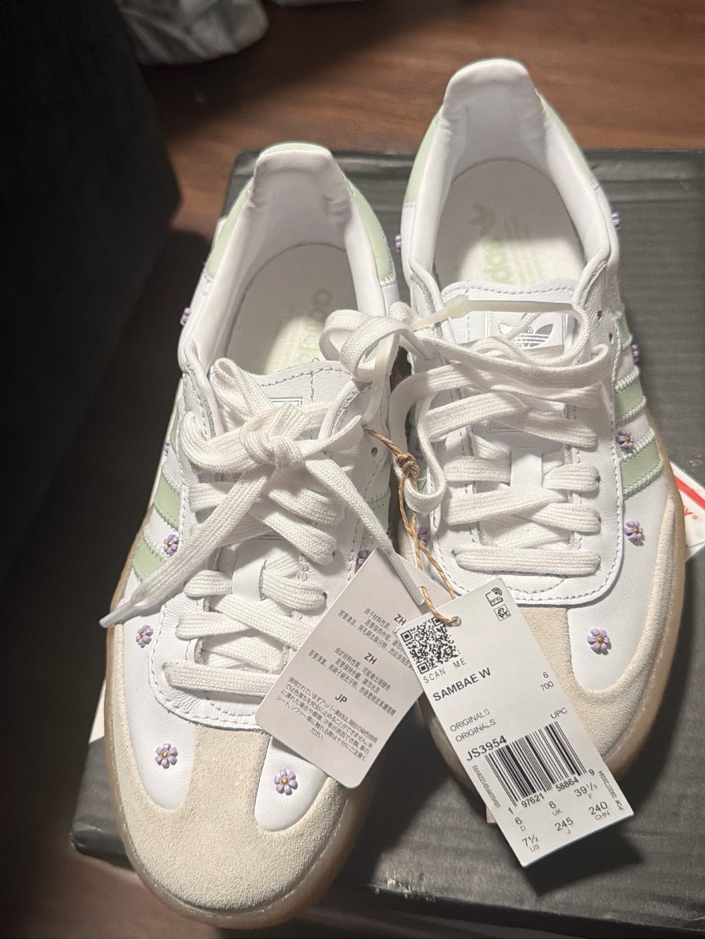 Adidas Originals Sambae Shoes JS3954 Women' s JS3954 Sz 7.5 - Picture 4 of 5